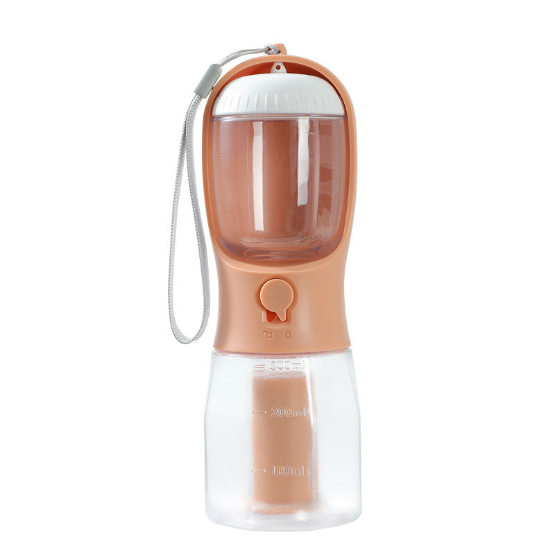 Dog Water Cup Drinking, Food, Garbage Bag Three-in-one Portable Cup
