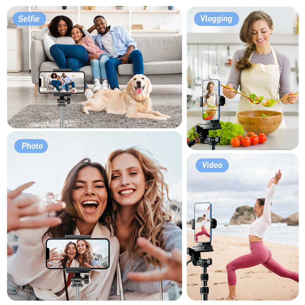 Magnetic Selfie Monitor - Rear Camera Mirroring Device