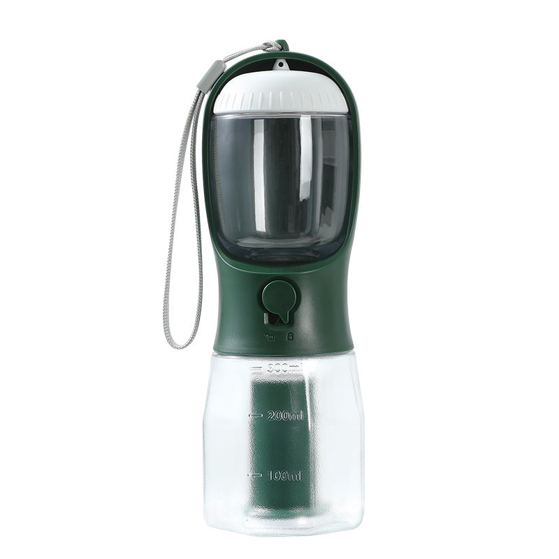 Dog Water Cup Drinking, Food, Garbage Bag Three-in-one Portable Cup