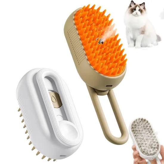 Cat Steam Brush Steamy Dog Brush 3 In 1